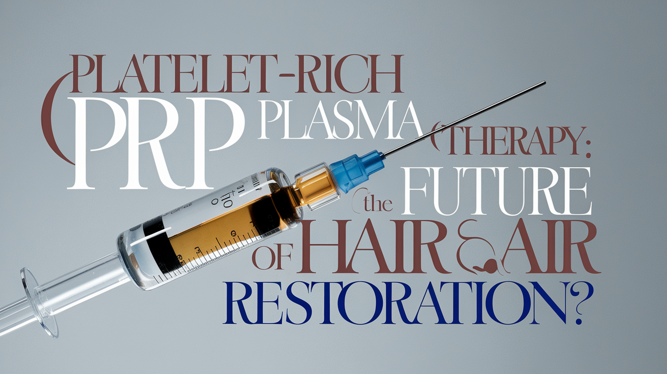 Platelet-Rich Plasma (PRP) Therapy: The Future Of Hair Restoration?